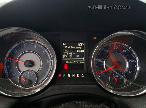 2C4RC1BG9GR111113 2016 CHRYSLER TOWN Серебряный Вид щитка приборов