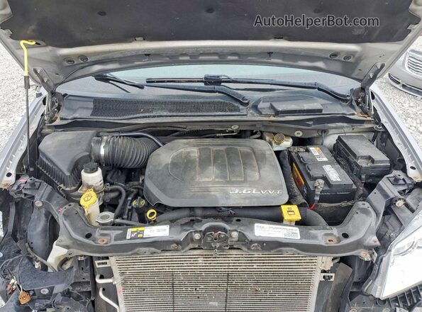 2C4RC1BG9GR111113 2016 CHRYSLER TOWN Серебряный Вид подкапотного пространства