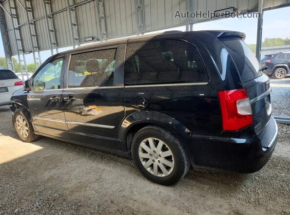 2C4RC1BG9GR133113 2016 CHRYSLER TOWN Black Tył lewy