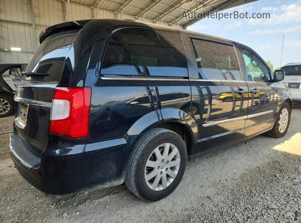 2C4RC1BG9GR133113 2016 CHRYSLER TOWN Black Tył prawy