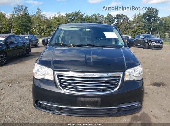 2C4RC1BG9GR148632 2016 CHRYSLER TOWN & COUNTRY Black Vista frontal
