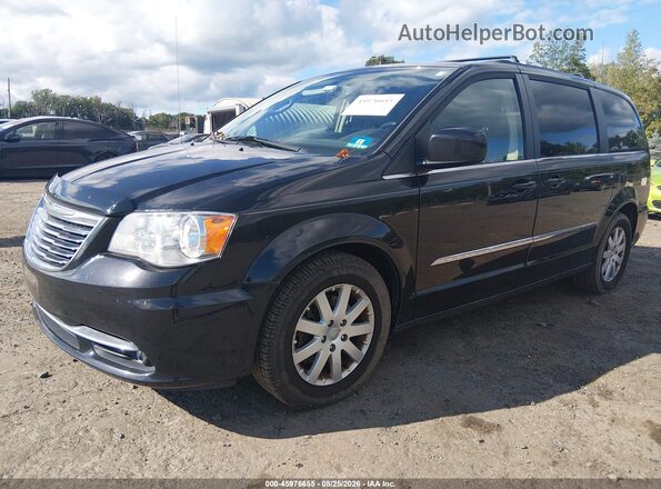 2C4RC1BG9GR148632 2016 CHRYSLER TOWN & COUNTRY Black Vista tres cuartos delantera izquierda