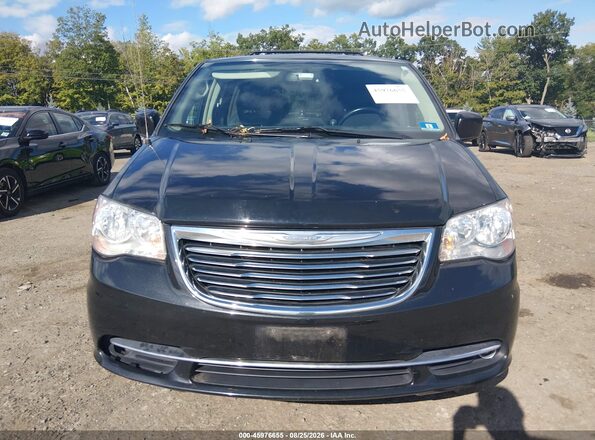 2C4RC1BG9GR148632 2016 CHRYSLER TOWN & COUNTRY Black Vista del cuadro de instrumentos