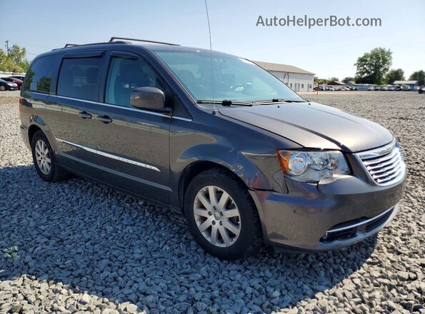 2C4RC1BG9GR156259 2016 CHRYSLER TOWN Brown Առջևի աջ