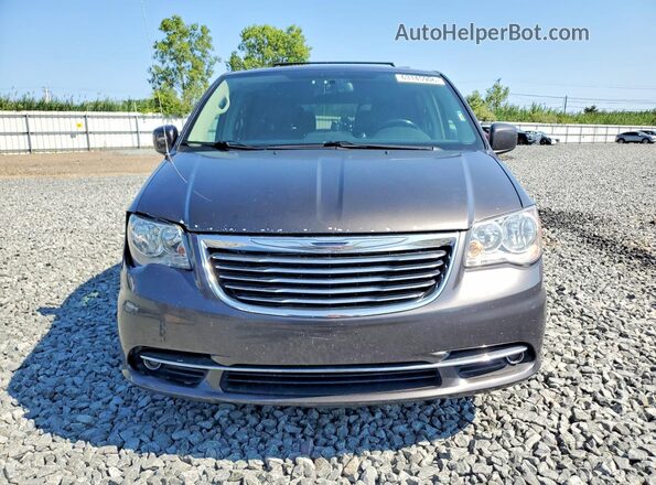 2C4RC1BG9GR156259 2016 CHRYSLER TOWN Brown Դիմացի տեսք