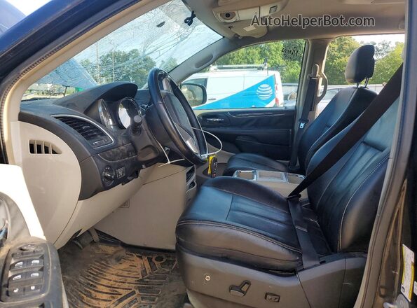 2C4RC1BG9GR172803 2016 CHRYSLER TOWN Black Vista interior delantera