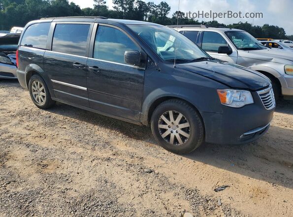 2C4RC1BG9GR172803 2016 CHRYSLER TOWN Black Delantero derecho