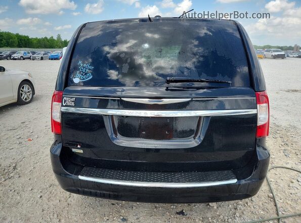 2C4RC1BG9GR238024 2016 CHRYSLER TOWN Черный Вид сзади
