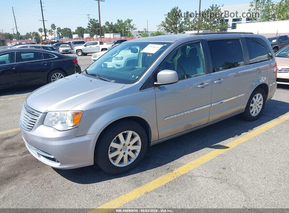 2C4RC1BG9GR296845 2016 CHRYSLER TOWN & COUNTRY Silver Передня ліва чверть