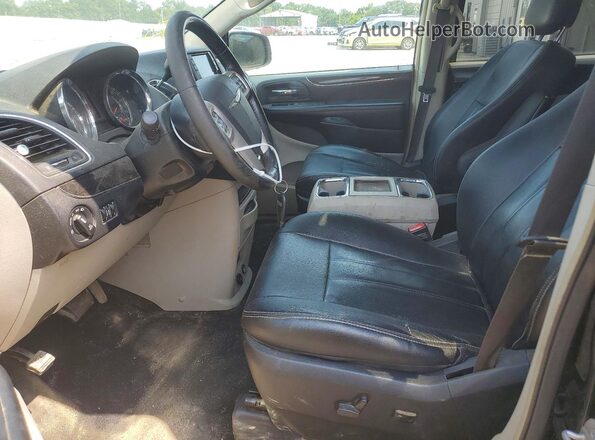 2C4RC1BG9GR298739 2016 CHRYSLER TOWN Charcoal Սալոնի դիմացի տեսք