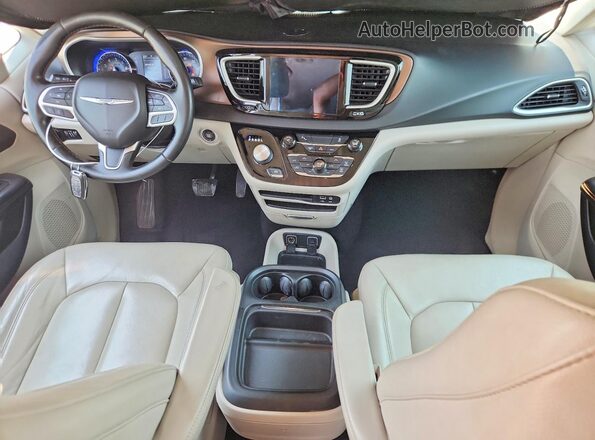 2C4RC1BG9HR507771 2017 CHRYSLER PACIFICA Gray Առջևի վահանակի տեսք