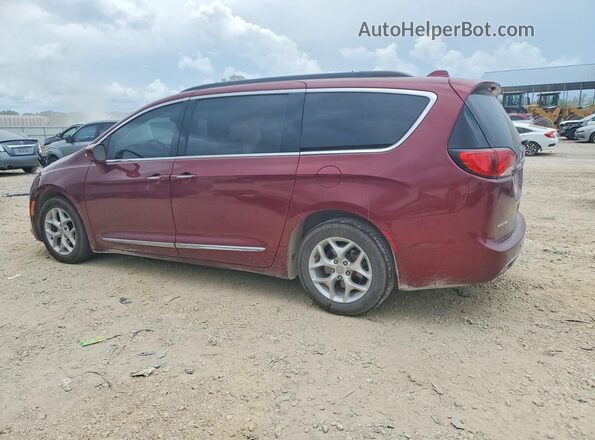 2C4RC1BG9HR627618 2017 CHRYSLER PACIFICA Maroon Trasero izquierdo