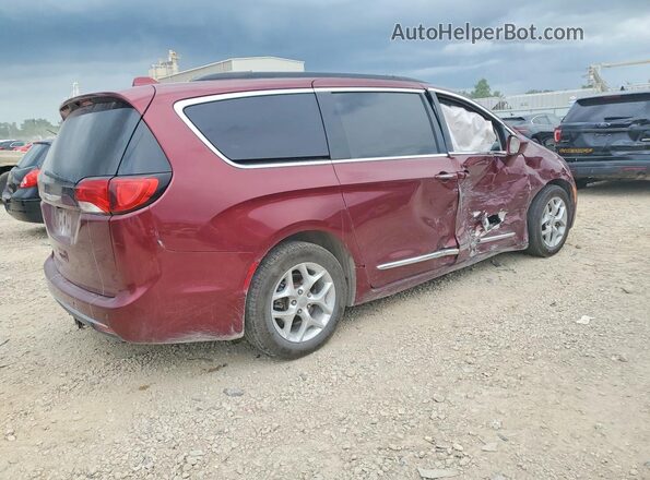 2C4RC1BG9HR627618 2017 CHRYSLER PACIFICA Maroon Trasero derecho