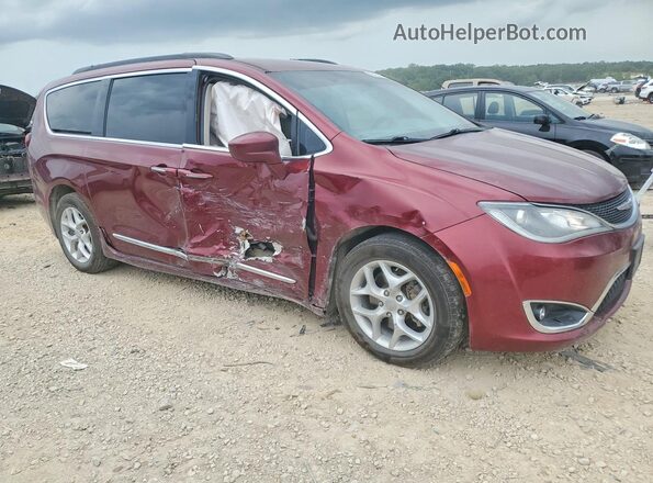 2C4RC1BG9HR627618 2017 CHRYSLER PACIFICA Maroon Delantero derecho