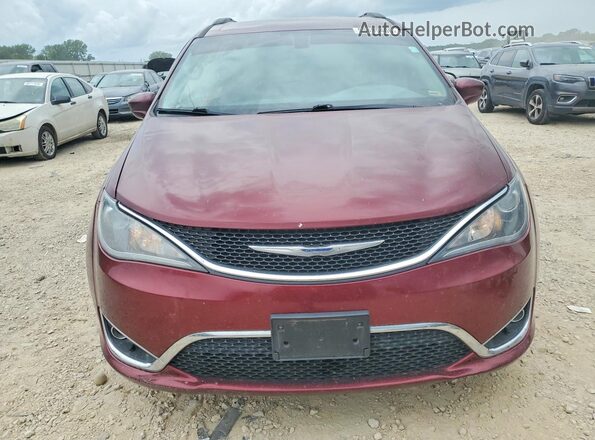 2C4RC1BG9HR627618 2017 CHRYSLER PACIFICA Maroon Vista frontal