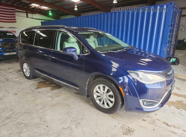 2C4RC1BG9HR730392 2017 CHRYSLER PACIFICA Синий Передняя правая четверть