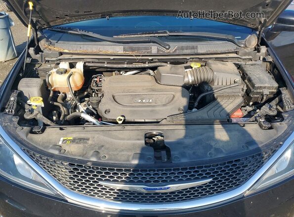 2C4RC1BG9KR526084 2019 CHRYSLER PACIFICA Black Widok komory silnika