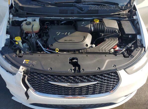 2C4RC1BG9MR528498 2021 CHRYSLER PACIFICA White Engine compartment view