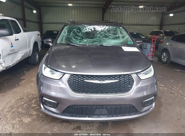 2C4RC1BG9NR133108 2022 CHRYSLER PACIFICA Gray წინა ხედი