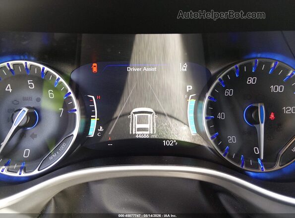 2C4RC1BG9SR526392 2025 CHRYSLER PACIFICA Blue Vista de los asientos traseros