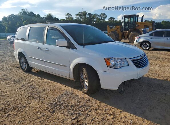 2C4RC1BGXGR112979 2016 CHRYSLER TOWN Белый Передняя правая четверть