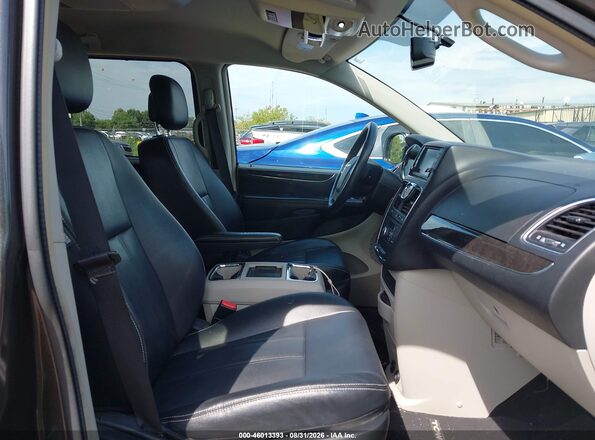 2C4RC1BGXGR127370 2016 CHRYSLER TOWN & COUNTRY Gray Vista interior delantera