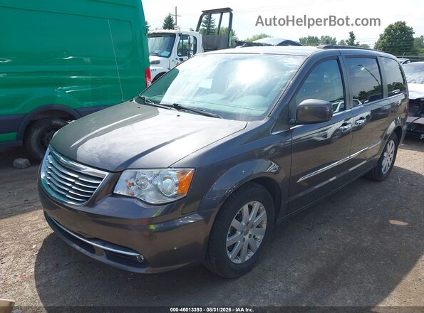 2C4RC1BGXGR127370 2016 CHRYSLER TOWN & COUNTRY Gray Vista tres cuartos delantera izquierda