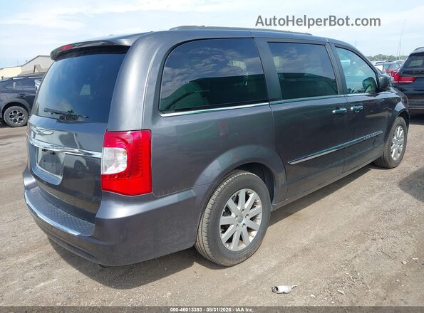 2C4RC1BGXGR127370 2016 CHRYSLER TOWN & COUNTRY Gray Trasero derecho