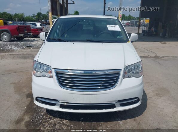 2C4RC1BGXGR229834 2016 CHRYSLER TOWN & COUNTRY White Widok zestawu wskaźników