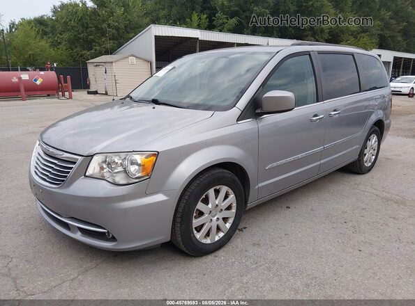 2C4RC1BGXGR269461 2016 CHRYSLER TOWN & COUNTRY Silver წინა მარცხენა ხედი სამი მეოთხედიდან