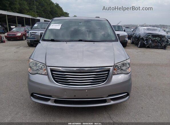 2C4RC1BGXGR269461 2016 CHRYSLER TOWN & COUNTRY Silver ხელსაწყოთა პანელის ხედი