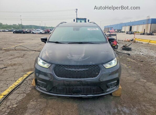 2C4RC1BGXMR560957 2021 CHRYSLER PACIFICA Black Widok z przodu