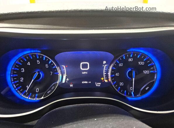 2C4RC1BGXNR220175 2022 CHRYSLER PACIFICA Gray Instrument cluster view