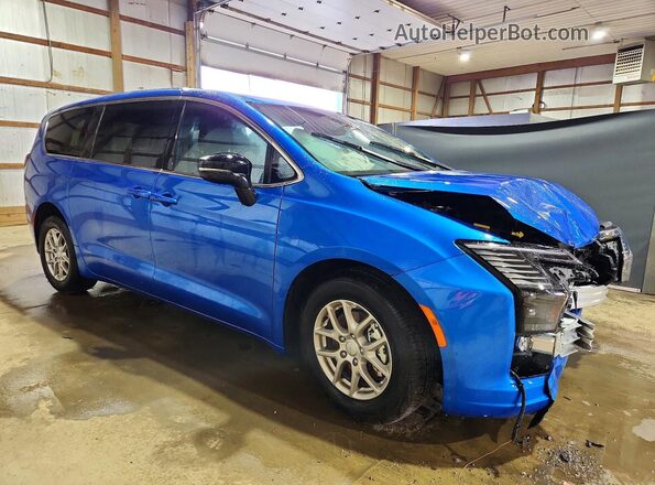 2C4RC1BGXVR586881 2027 CHRYSLER PACIFICA Blue Przód prawy
