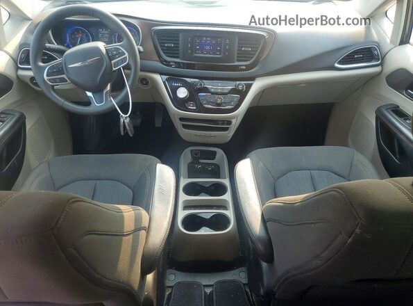 2C4RC1CG0HR522660 2017 CHRYSLER PACIFICA Серый Вид панели приборов