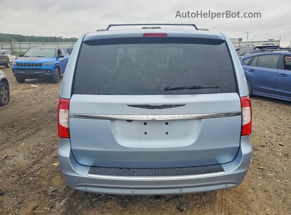 2C4RC1CG1GR194325 2016 CHRYSLER TOWN Синий Вид сзади