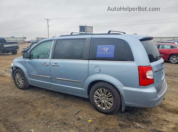2C4RC1CG1GR194325 2016 CHRYSLER TOWN Синий Задняя левая четверть