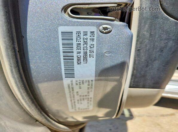 2C4RC1CG1MR580271 2021 CHRYSLER VOYAGER Серый Вид наклейки с VIN-кодом