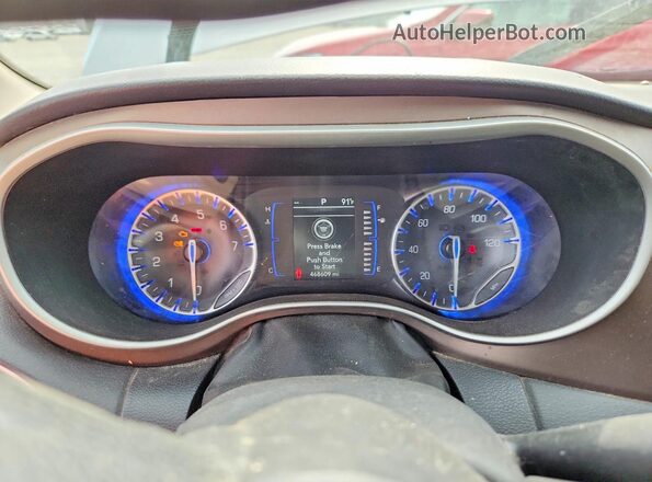 2C4RC1CG1MR580271 2021 CHRYSLER VOYAGER Серый Вид щитка приборов
