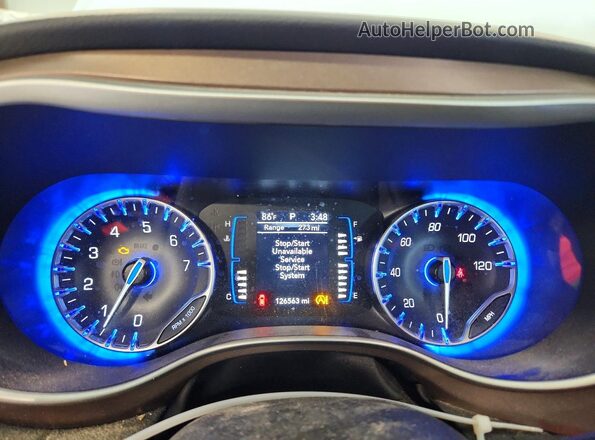 2C4RC1CG1RR108112 2024 CHRYSLER VOYAGER White Вид щитка приладів