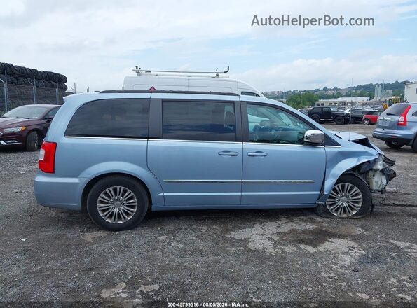 2C4RC1CG3GR240432 2016 CHRYSLER TOWN & COUNTRY Light Blue Սարքավորումների վահանակի տեսք