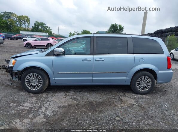 2C4RC1CG3GR240432 2016 CHRYSLER TOWN & COUNTRY Light Blue Սալոնի հետևի տեսք