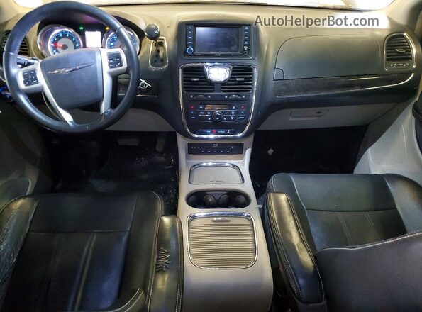 2C4RC1CG3GR282728 2016 CHRYSLER TOWN Черный Вид панели приборов