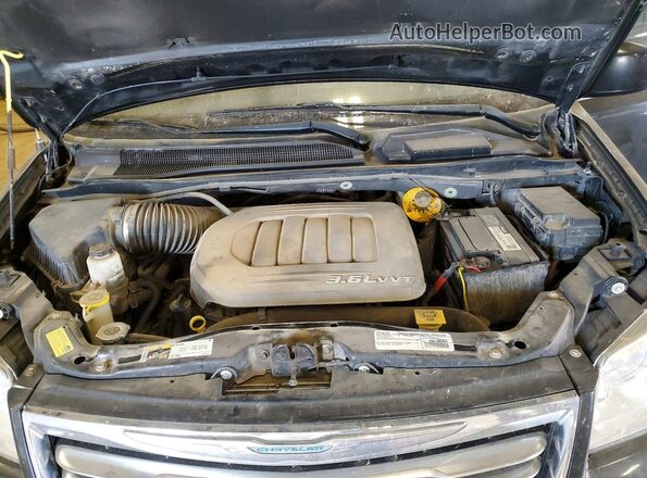 2C4RC1CG3GR282728 2016 CHRYSLER TOWN Черный Вид подкапотного пространства