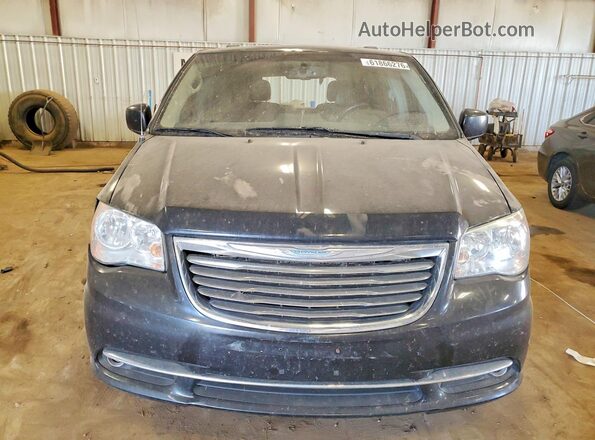 2C4RC1CG3GR282728 2016 CHRYSLER TOWN Черный Вид спереди