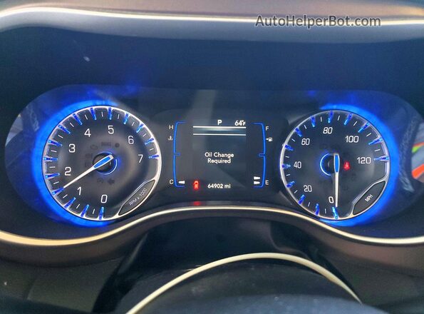 2C4RC1CG3PR515751 2023 CHRYSLER VOYAGER Белый Вид щитка приборов
