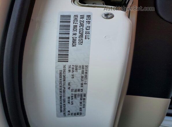 2C4RC1CG3PR515751 2023 CHRYSLER VOYAGER Белый Вид наклейки с VIN-кодом