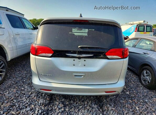 2C4RC1CG3PR548426 2023 CHRYSLER VOYAGER Silver უკანა ხედი