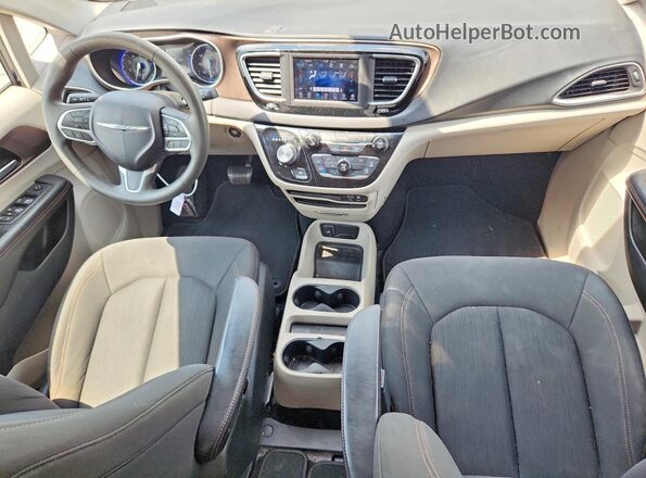 2C4RC1CG4JR292174 2018 CHRYSLER PACIFICA Blue Առջևի վահանակի տեսք