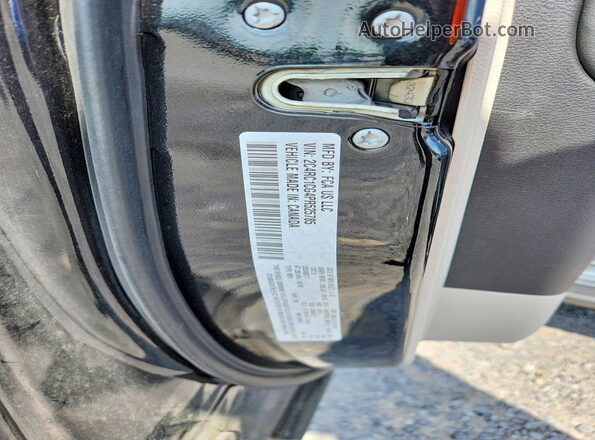 2C4RC1CG4PR525785 2023 CHRYSLER VOYAGER Black Вид наклейки з VIN-кодом